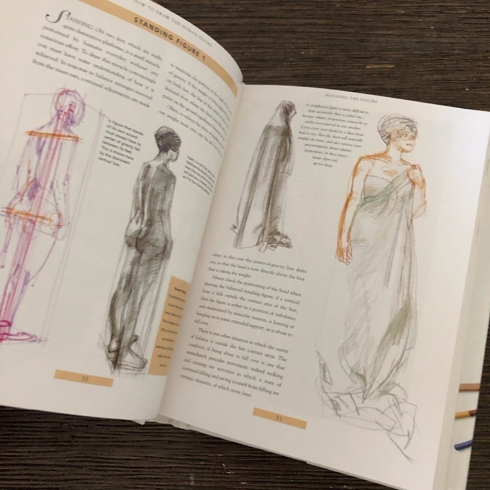 How to Draw the Human Figure A complete Guide mini hardback book - Picture 3 of 3